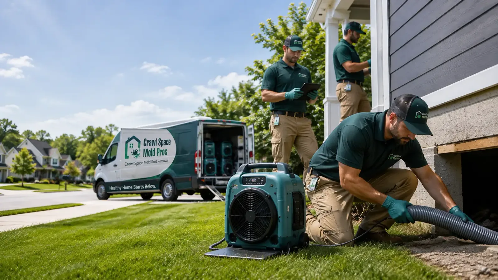 Crawl Space Mold Removal in Muscoda, WI